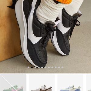 Nike Black and White waffle debut Women's Sneakers